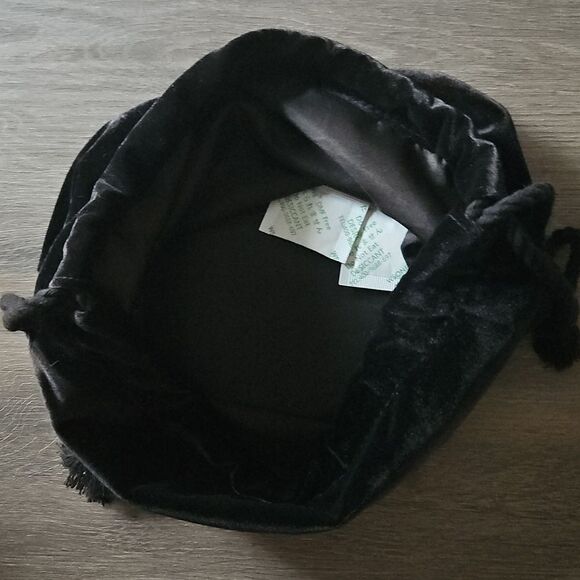 Anastasia Beverly Hills Large Travel Stand Alone Velour Makeup Pouch NEW - Picture 4 of 7